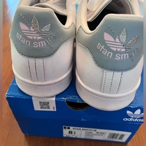 Adidas Women’s Stan Smith White/Magic Grey/Clear Pink 8.5